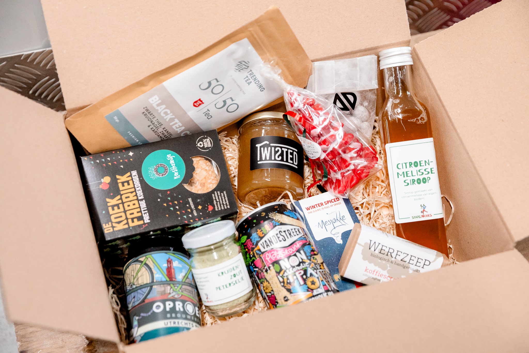 Kerstpakket Made In x Dapp