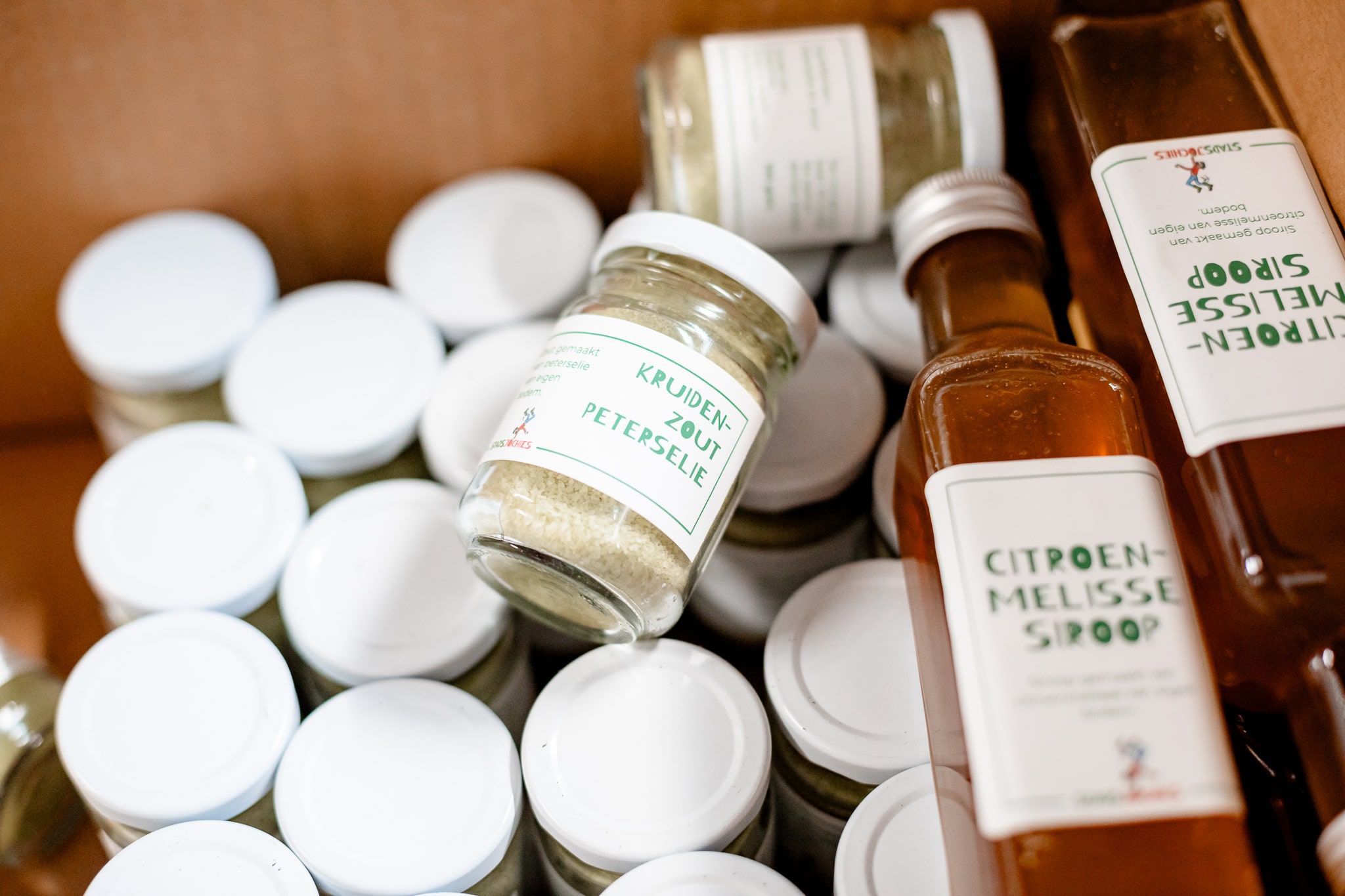 lokaal geproduceerde producten voor Made In pakketten